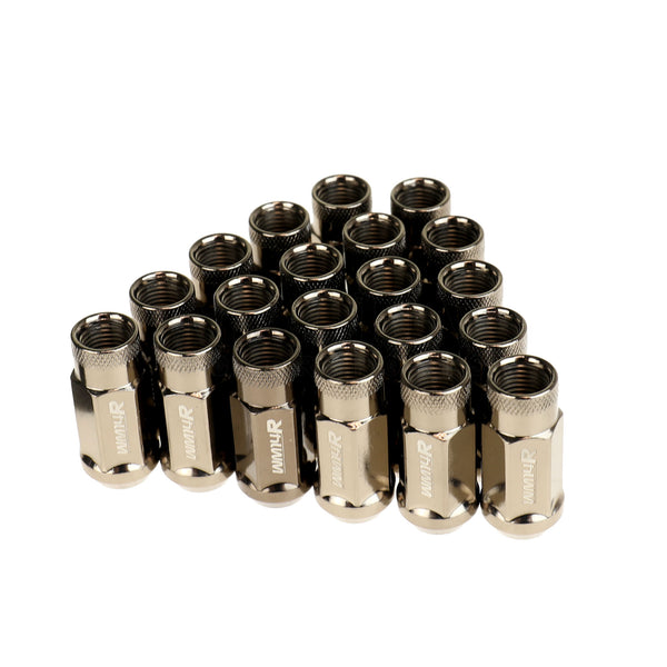 Titanium chrome R14 lug nuts