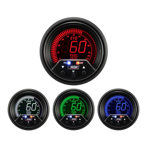 Prosport Premium Evo 60mm Fuel Pressure Gauge