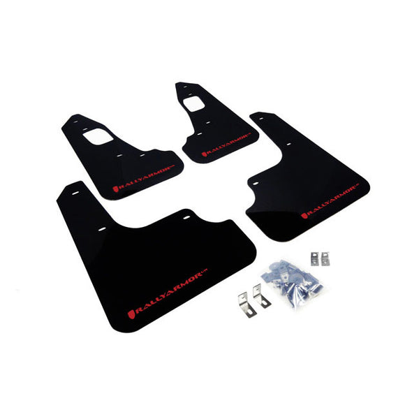 Rally Armor Urethane Mud Flaps Evo X