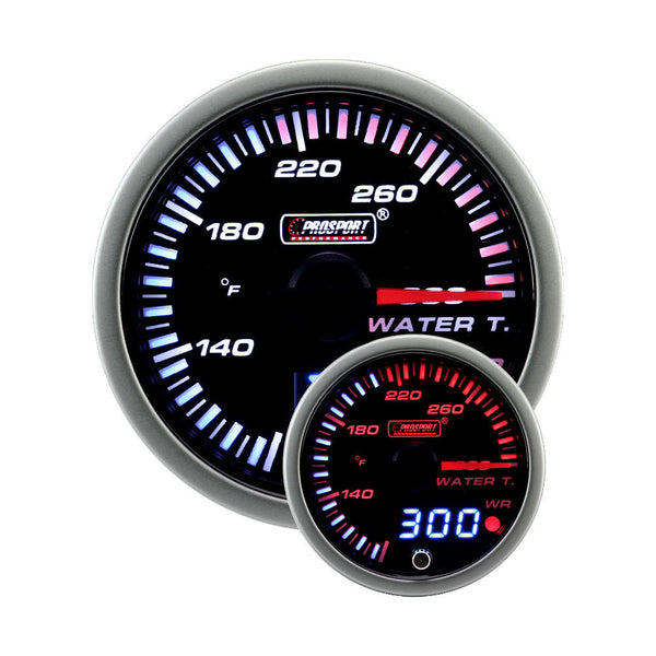 Prosport JDM Water Temp Gauge 60mm